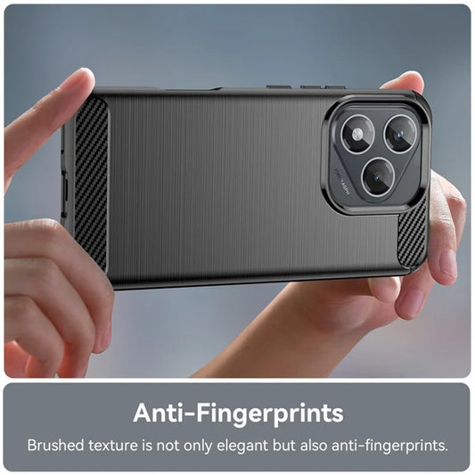 Kuori Honor 400 Lite -puhelimelle, Techsuit, Hiili, Musta