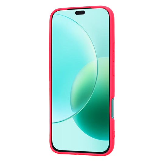 Kuori Honor 400 Lite -puhelimelle, Techsuit, SoftFlex, Tummanpunainen