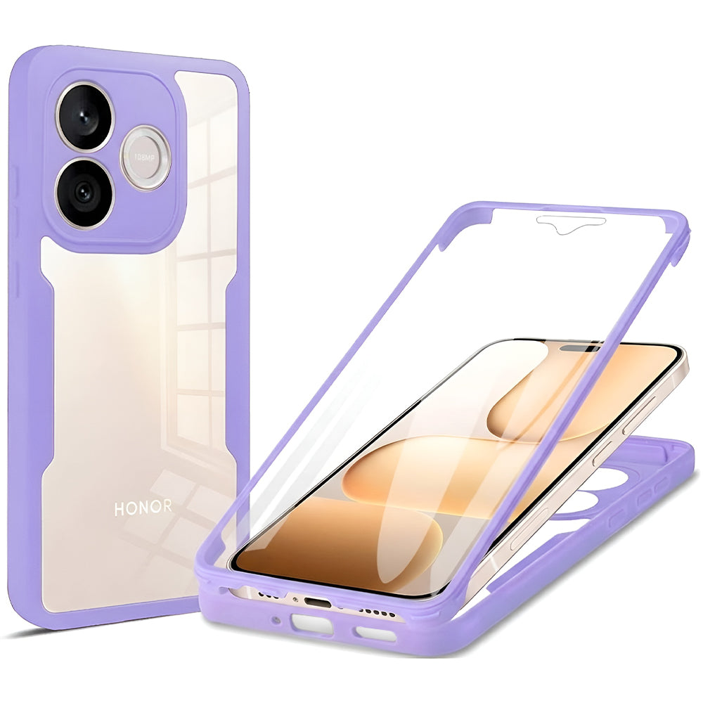 Kotelo Honor 600 Lite -puhelimelle, Techsuit, ColorVerse 360, Violetti