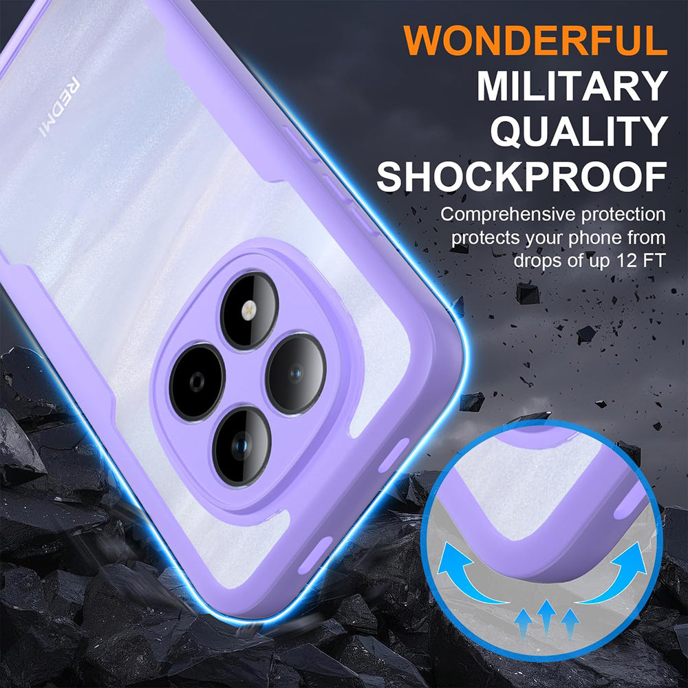 Kotelo Honor 600 Lite -puhelimelle, Techsuit, ColorVerse 360, Violetti