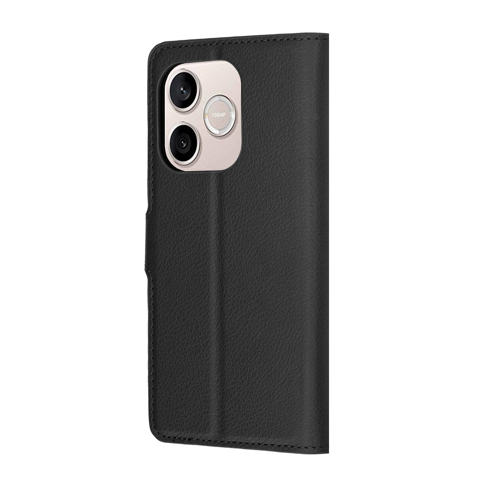 Kotelo Honor 600 Lite -puhelimelle, Techsuit, Leather Folio, Musta
