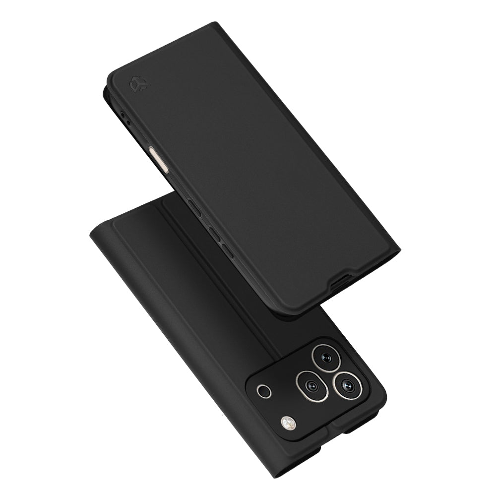 Kuori Honor 600 Pro:lle, Techsuit, Magskin Book, Musta