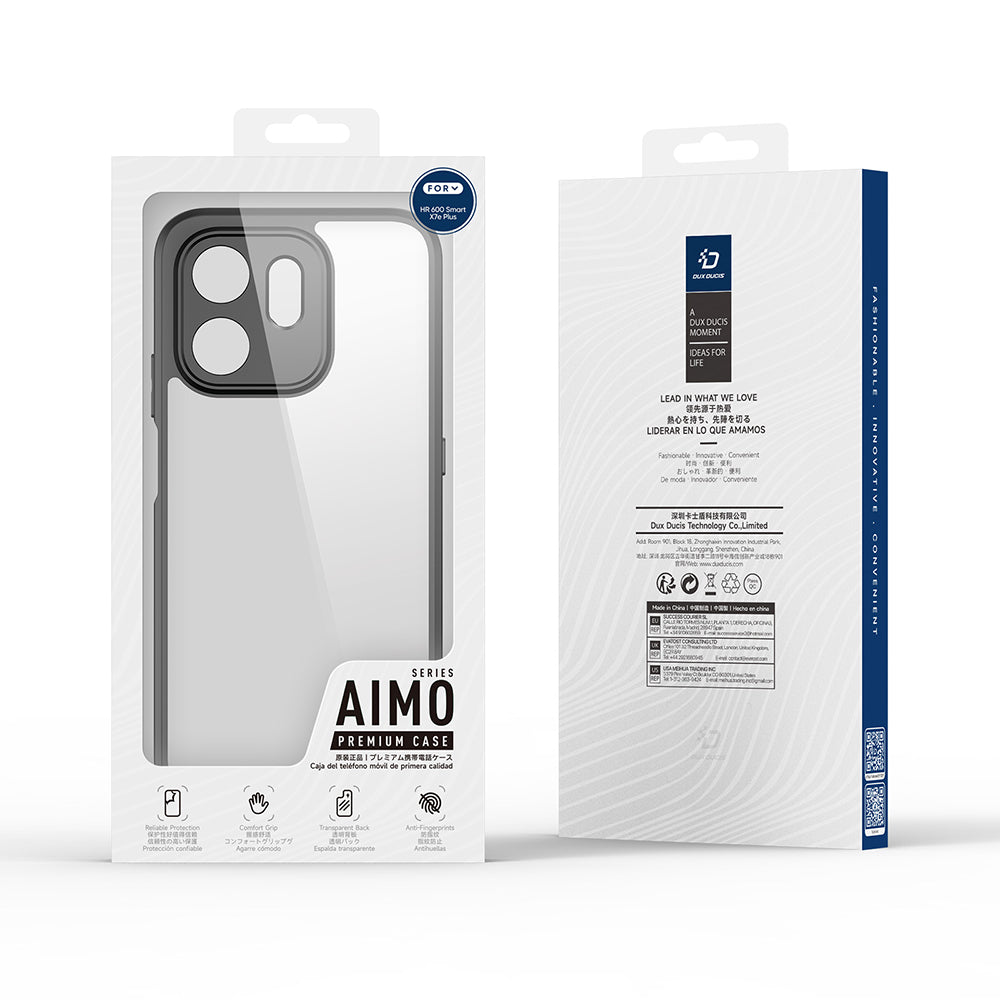 Suojakuori Honor 600 Smart -puhelimelle, DUX DUCIS, Aimo, musta