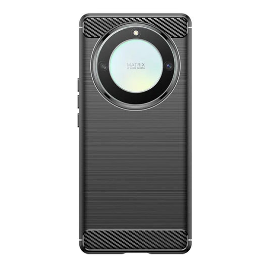 Kuori Honor Magic6 Lite -puhelimelle, Techsuit, Hiili, Musta