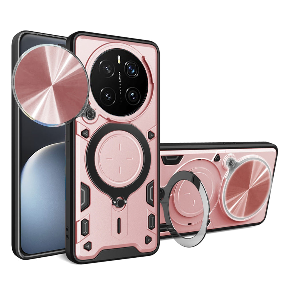 Kuori Honor Magic7 Pro:lle, Techsuit, CamGuard Pro, vaaleanpunakultainen