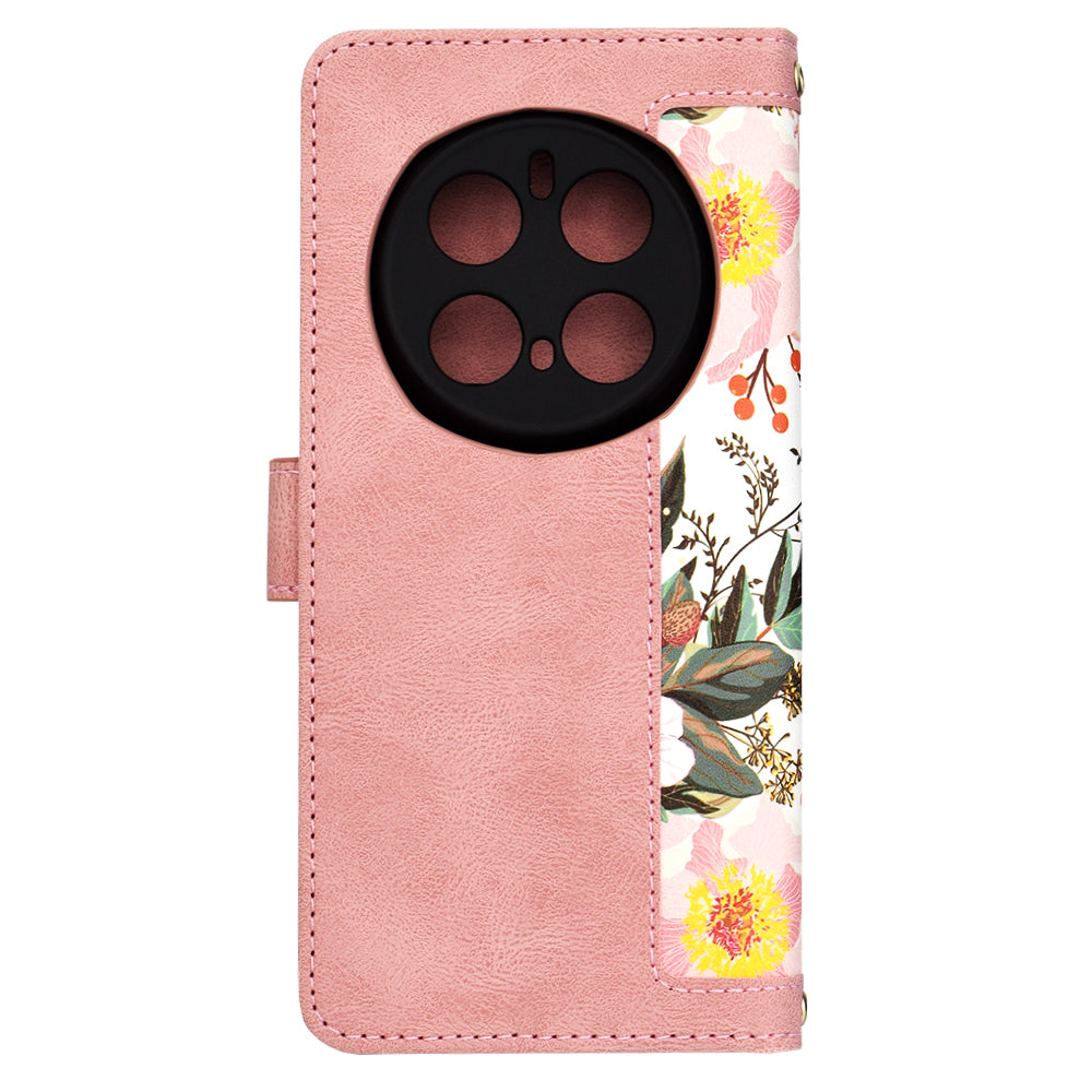 Kuori Honor Magic7 Pro:lle, Techsuit, FlipCraft, Vaaleanpunainen