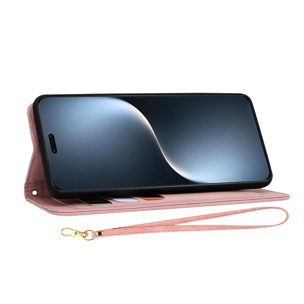Kuori Honor Magic7 Pro:lle, Techsuit, FlipCraft, Vaaleanpunainen