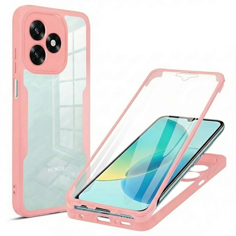 Kotelo Honor X5c Plus -puhelimelle, Techsuit, ColorVerse 360, Pinkki