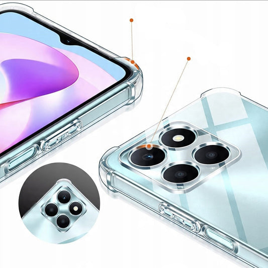 Kuori Honor X6c:lle, Techsuit, Iskunkestävä Kirkas, Läpinäkyvä