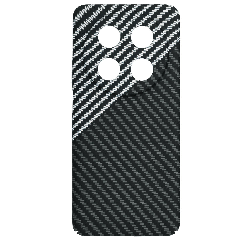 Kuori Huawei nova 13i / nova 12i:lle, Techsuit, Carbonite FiberShell, Musta Harmaa