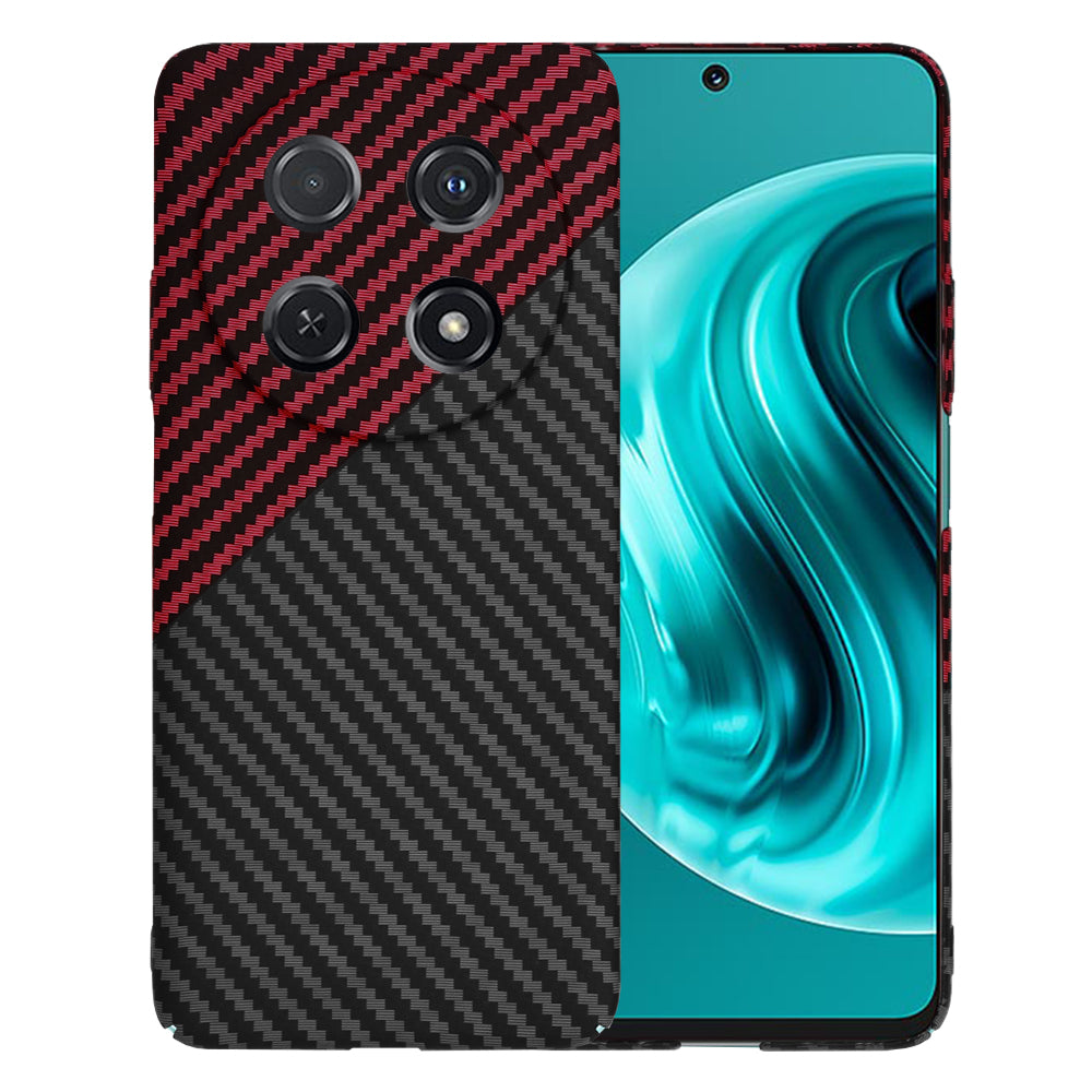 Kuori Huawei nova 13i / nova 12i:lle, Techsuit, Carbonite FiberShell, Musta Punainen