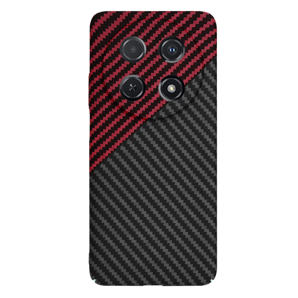 Kuori Huawei nova 13i / nova 12i:lle, Techsuit, Carbonite FiberShell, Musta Punainen