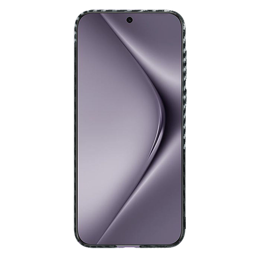 Kuori Huawei Pura 70 Pro:lle, Techsuit, Carbonite FiberShell, Musta Harmaa