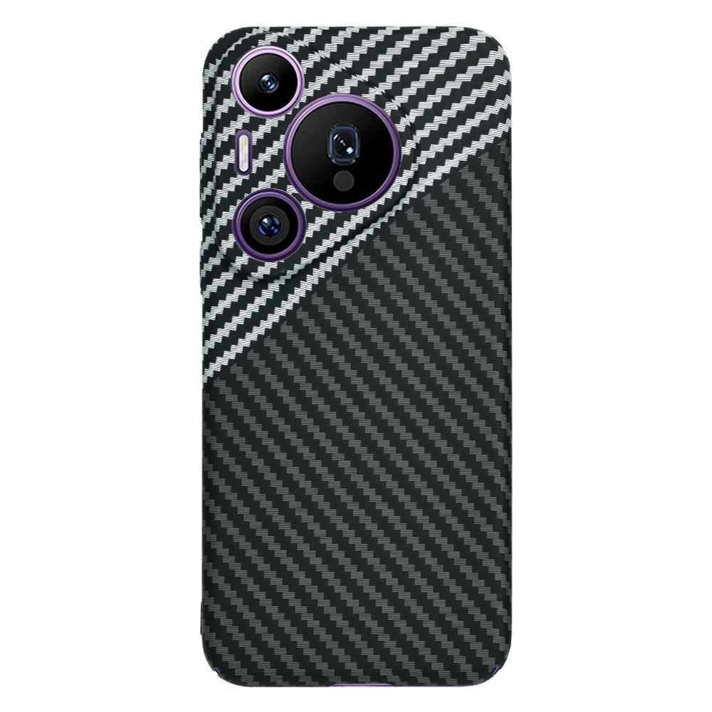 Kuori Huawei Pura 70 Pro:lle, Techsuit, Carbonite FiberShell, Musta Harmaa