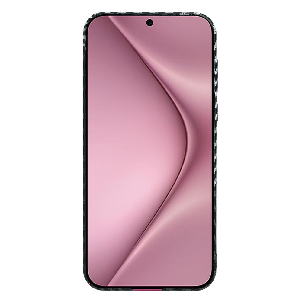 Kuori Huawei Pura 70:lle, Techsuit, Carbonite FiberShell, Musta Harmaa