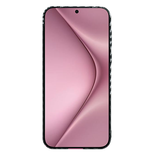 Kuori Huawei Pura 70:lle, Techsuit, Carbonite FiberShell, Musta Harmaa