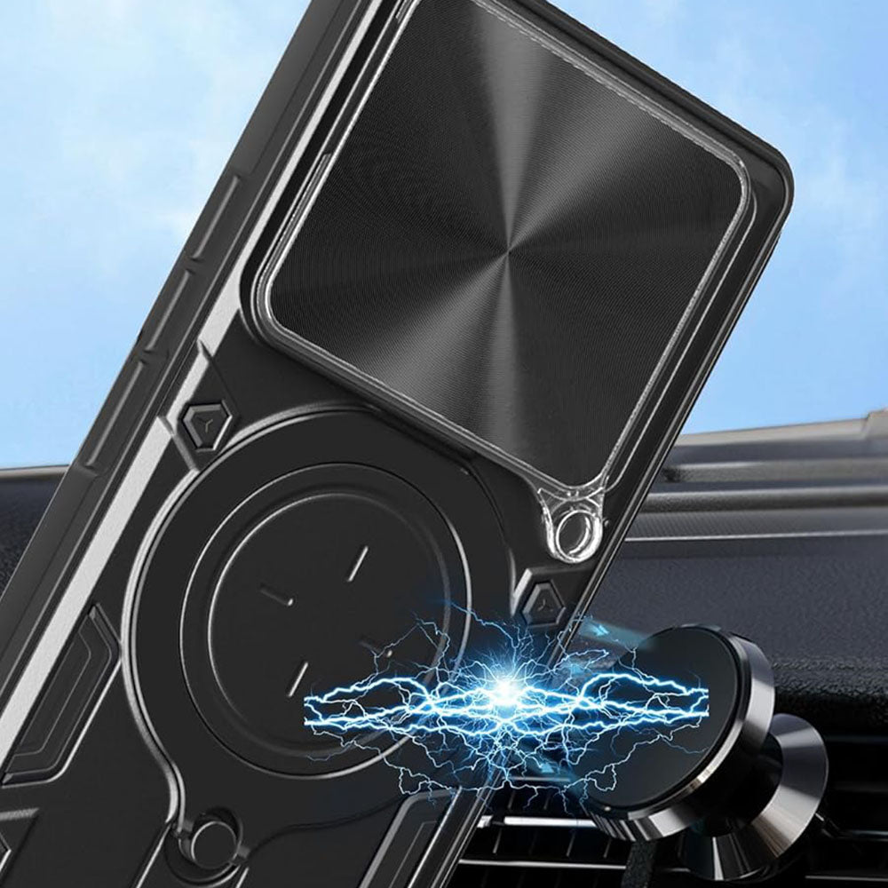 Kuori Infinix Note 40 Pro+:lle, Techsuit, CamGuard Pro, vaaleanpunakultainen