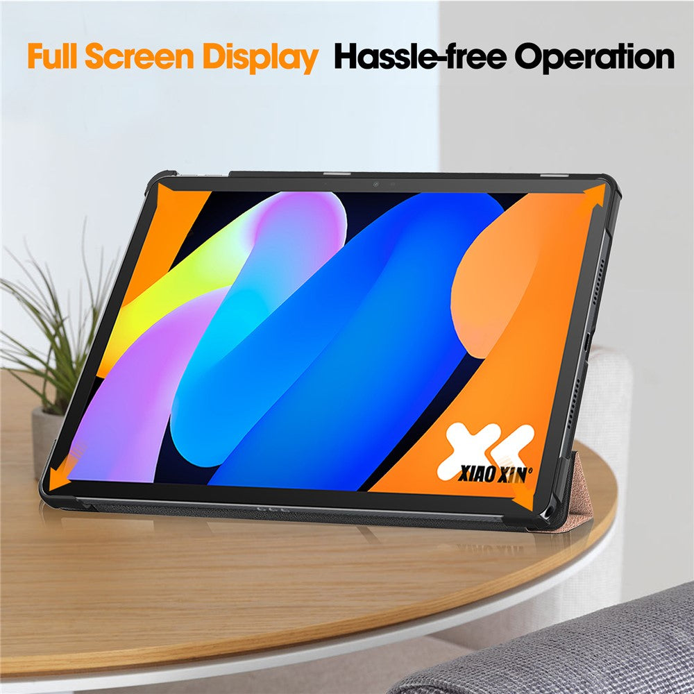 Kotelo Lenovo Idea Tab 11:lle, Techsuit, FoldPro, Kultainen Vaaleanpunainen