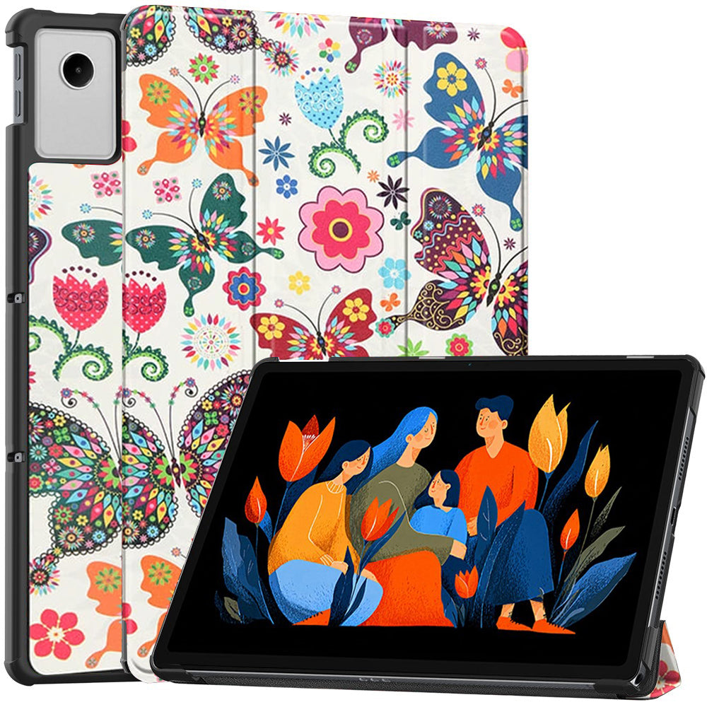 Kotelo Lenovo Idea Tab Plus -laitteelle, Techsuit, FoldPro Butterfly, Monivärinen
