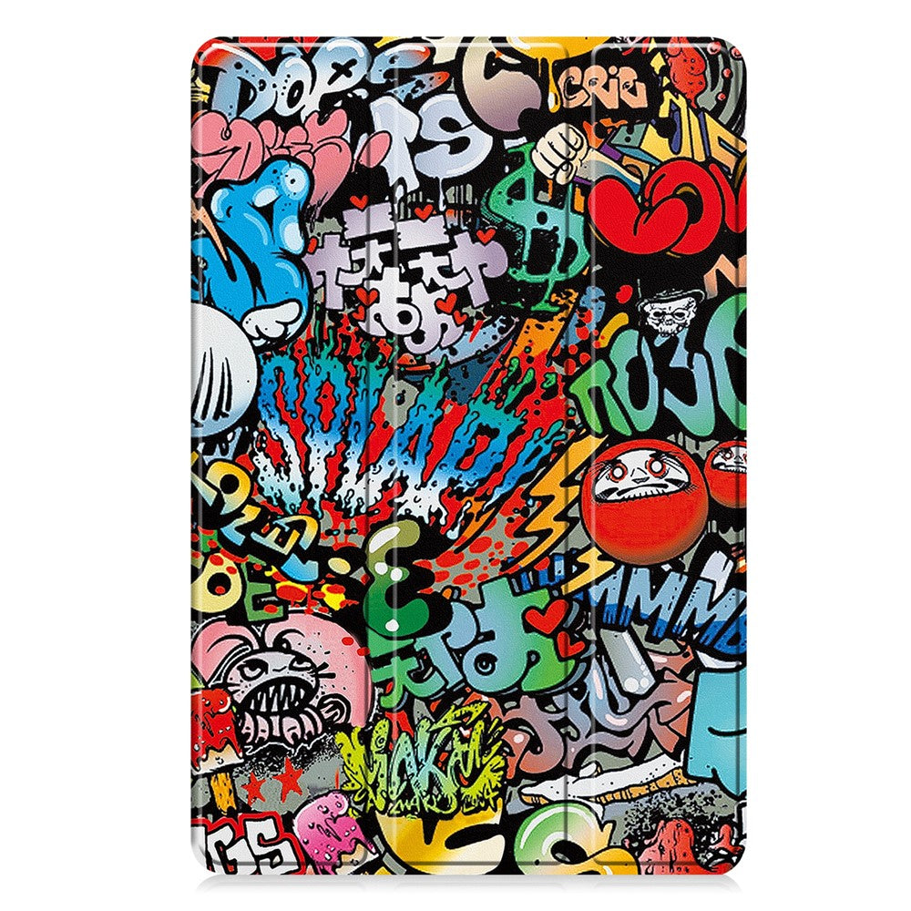 Kotelo Lenovo Idea Tab Plus -laitteelle, Techsuit, FoldPro Urban Vibe, Monivärinen