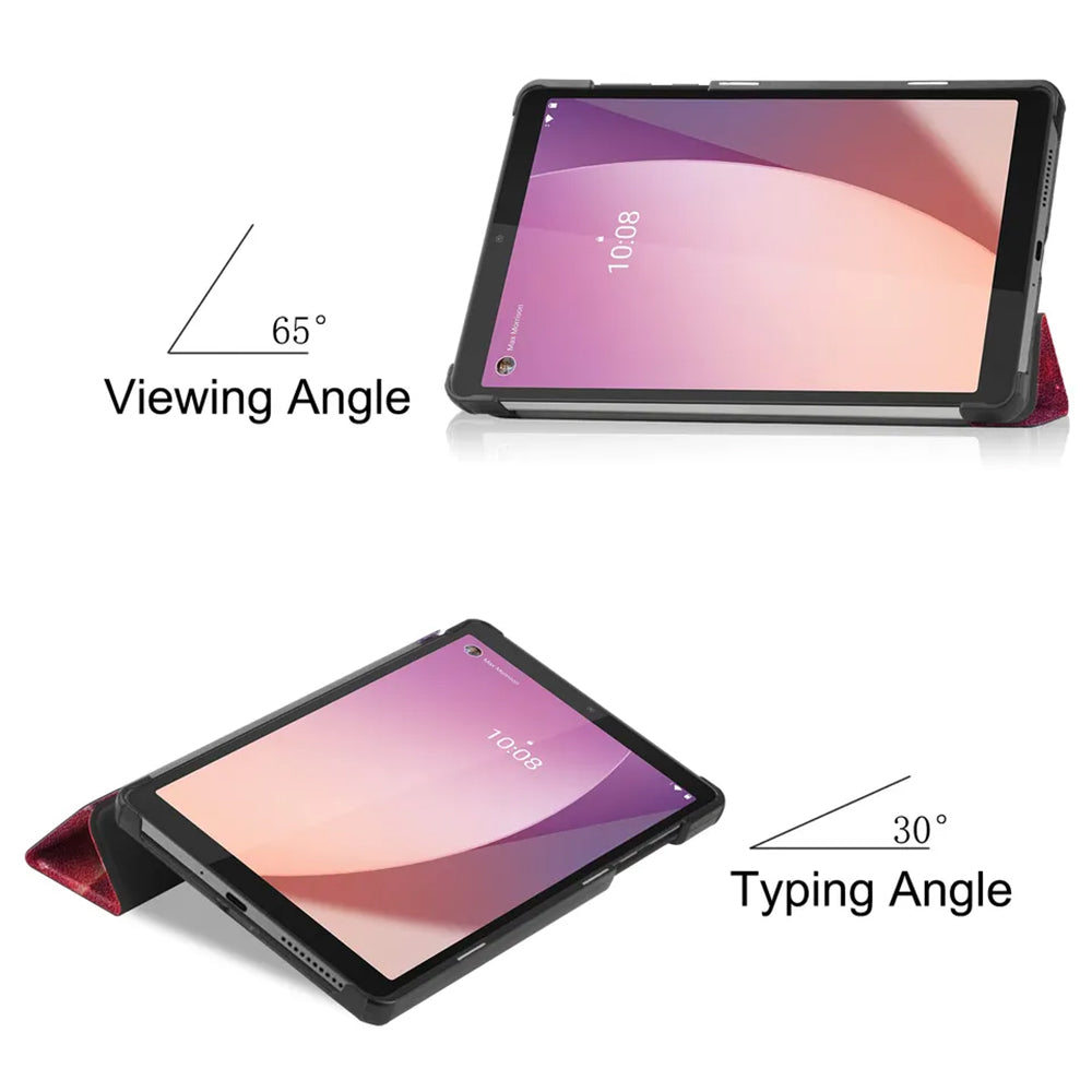 Kotelo Lenovo Tab M8:lle (4. sukupolvi), Techsuit, FoldPro Urban Vibe, Monivärinen