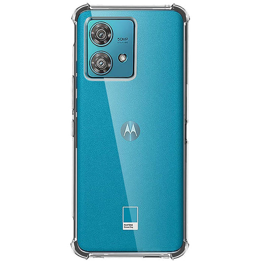 Kuori Motorola Edge 40 Neo -puhelimelle, Techsuit, Iskunkestävä Kirkas, Läpinäkyvä