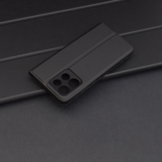 Kuori Motorola Edge 50 Neo:lle, Techsuit, Magskin Book, Musta