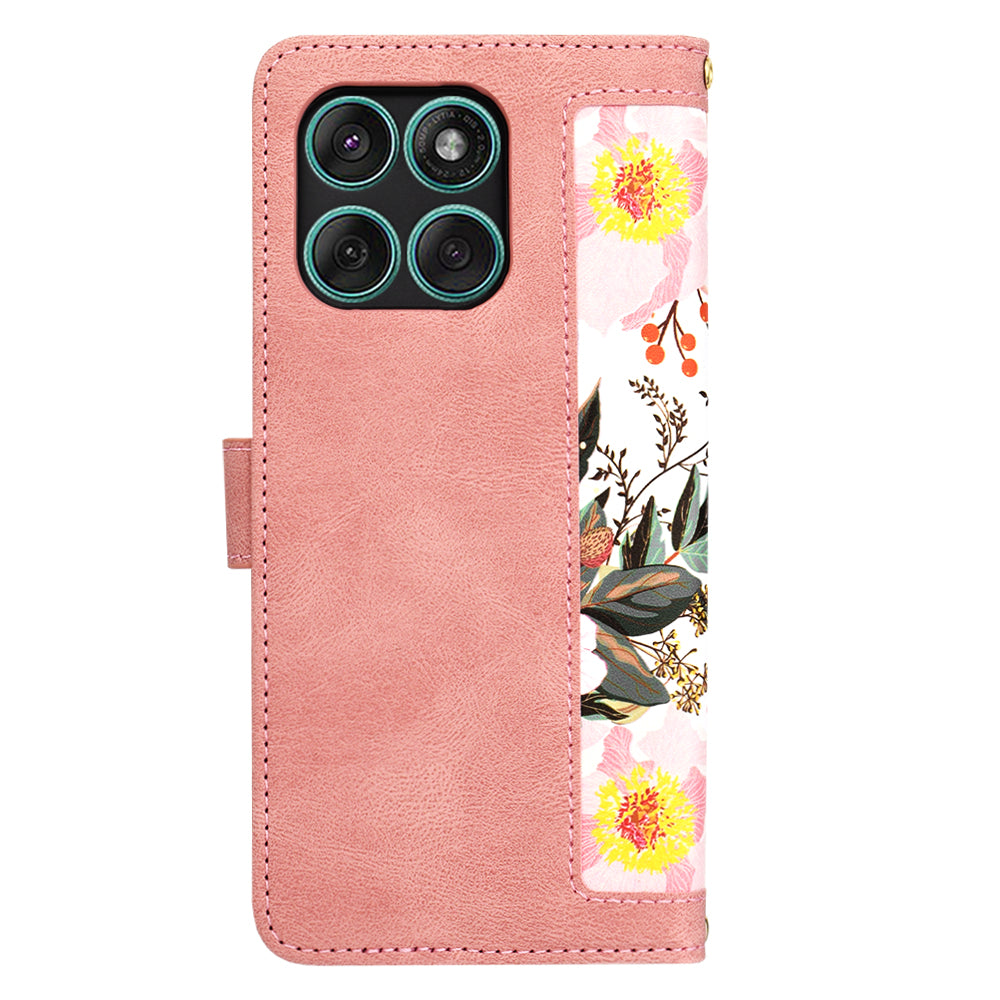 Kuori Motorola Edge 60 Fusion / Edge 60:lle, Techsuit, FlipCraft, Vaaleanpunainen