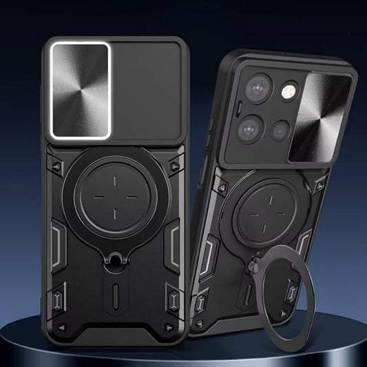 Kotelo Motorola Edge 70 Fusionille, Techsuit, CamGuard Pro, Musta