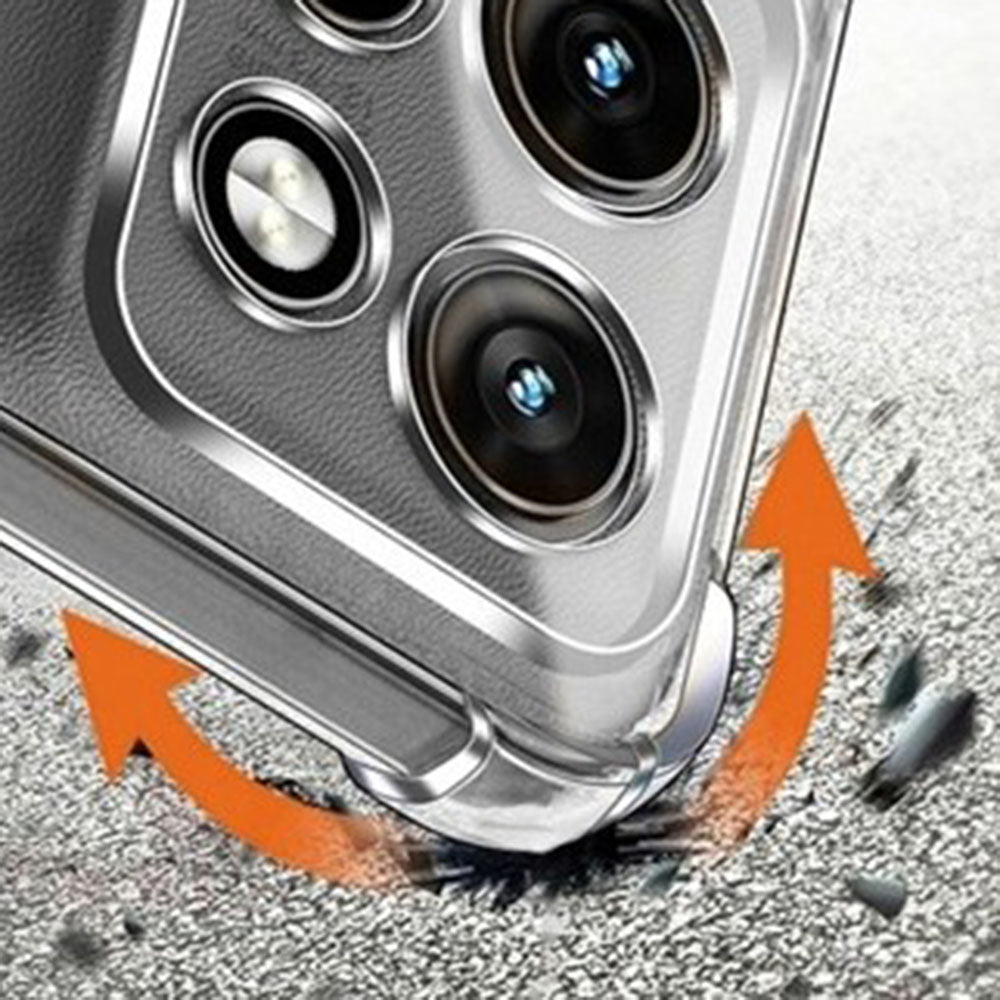 Kotelo Motorola Edge 70 Fusionille, Techsuit, Iskunkestävä Läpinäkyvä, Läpinäkyvä