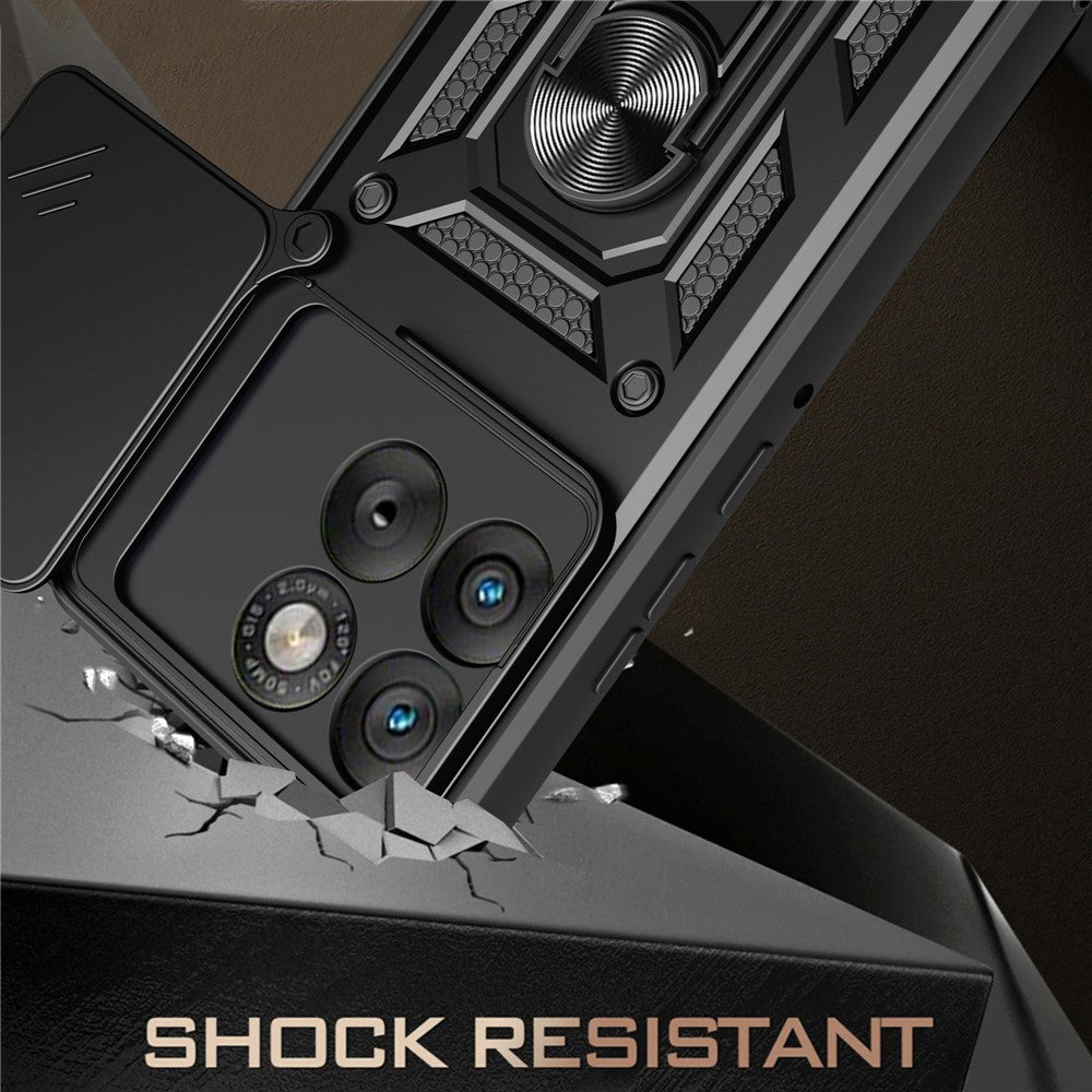 Kotelo Motorola Edge 70:lle, Techsuit, CamShield, Vihreä