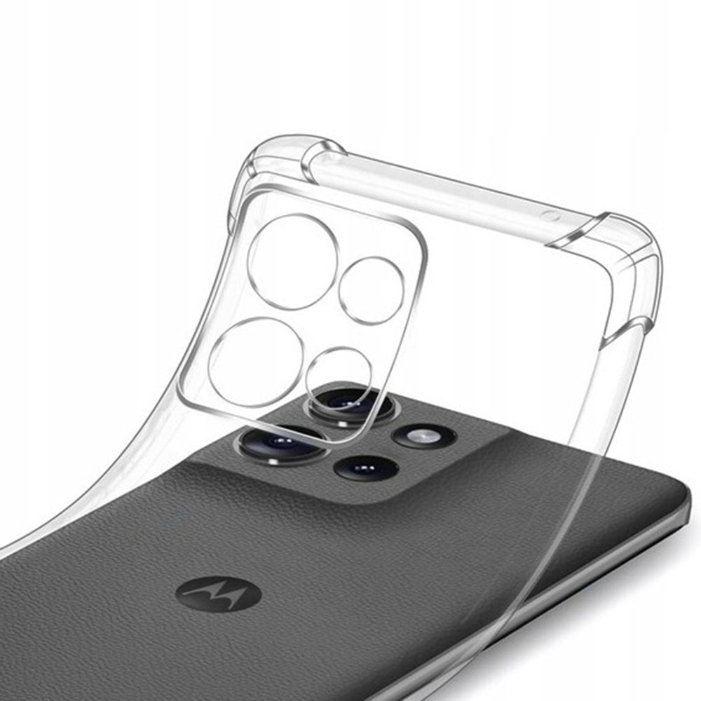Kotelo Motorola Edge 70:lle, Techsuit, Iskunkestävä Läpinäkyvä, Läpinäkyvä
