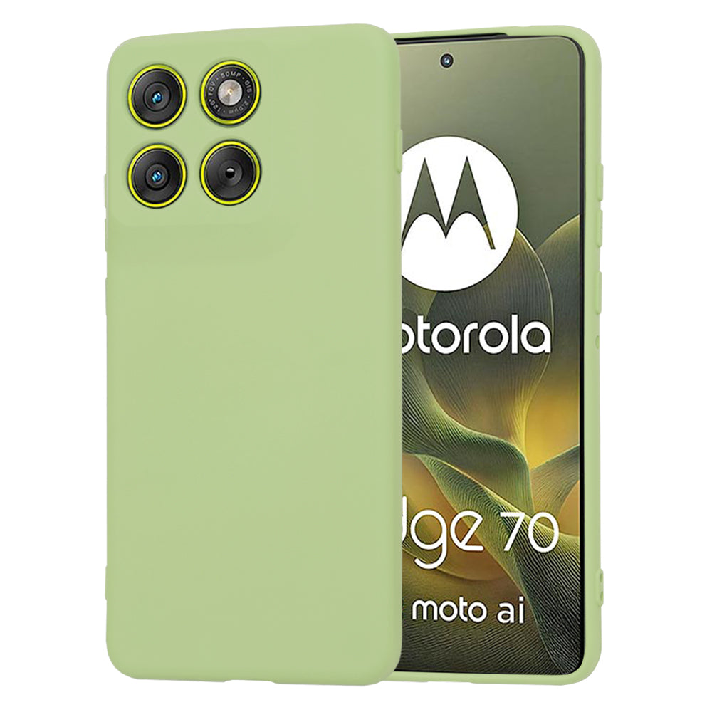 Suojakotelo Motorola Edge 70:lle, Techsuit, SoftFlex, Matcha