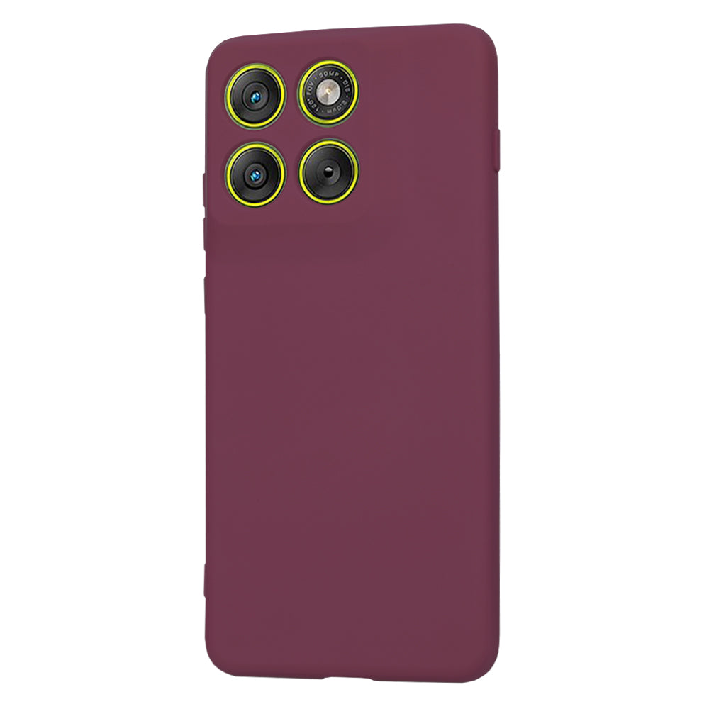 Kotelo Motorola Edge 70:lle, Techsuit, SoftFlex, Kirsikanpunainen
