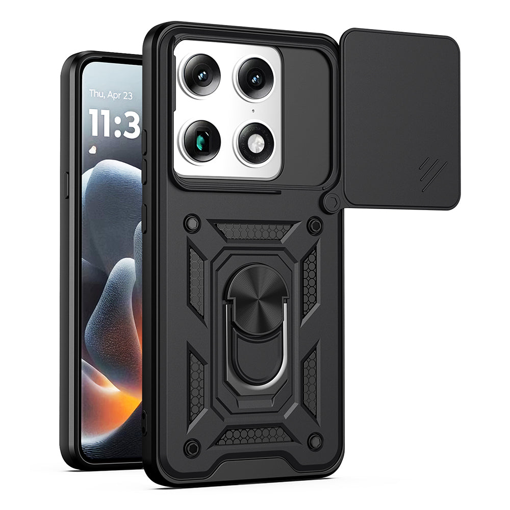 Kotelo Motorola Edge 70 Ultra / Signature, Techsuit, CamShield, Musta
