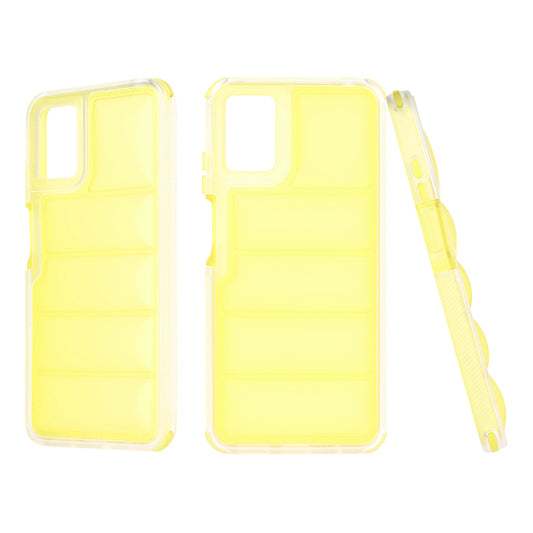 Suojakuori Motorola Moto E22i / E22:lle, Techsuit, Wave Shield, Keltainen