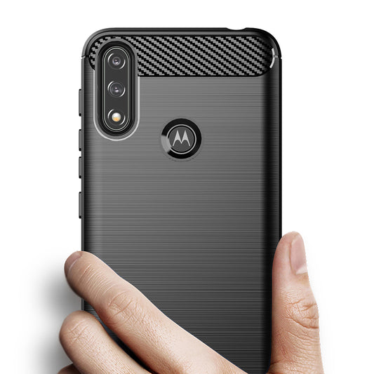 Suojakuori Motorola Moto E7i Power / E7 Power, Techsuit, Hiili, Musta
