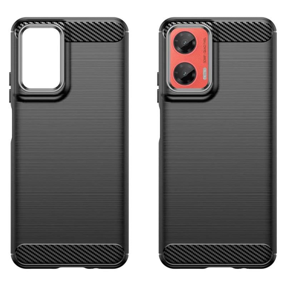 Kotelo Motorola Moto G06 Power / G06, Techsuit, Carbon, Musta