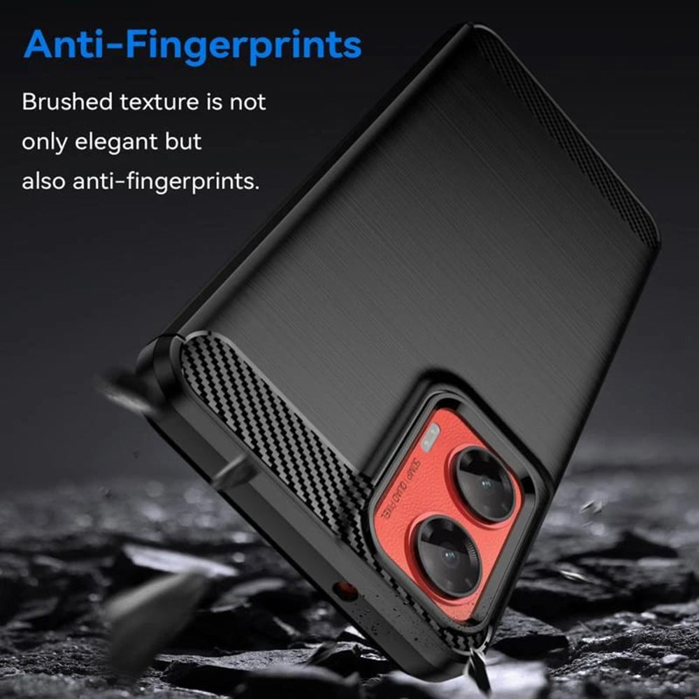 Kotelo Motorola Moto G06 Power / G06, Techsuit, Carbon, Musta
