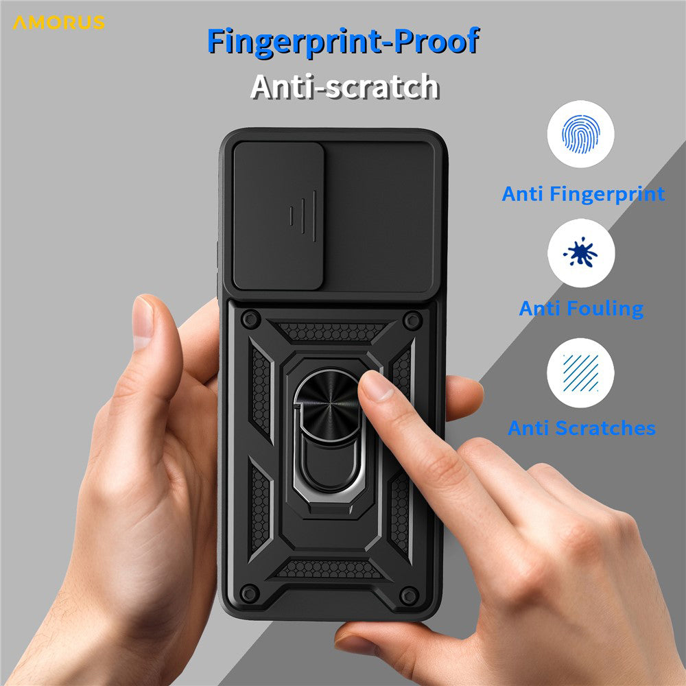 Kotelo Motorola Moto G06:lle, Techsuit, CamShield, Kultainen