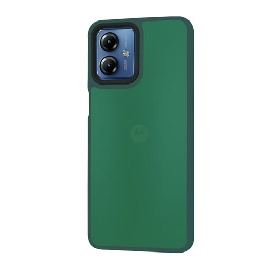 Kuori Motorola Moto G14:lle, Techsuit, HaloFrost, Vihreä