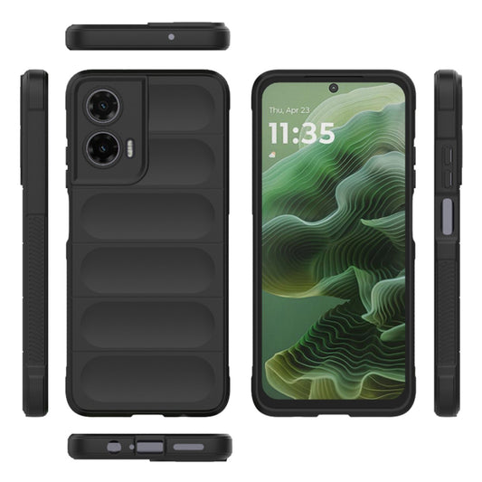 Kuori Motorola Moto G35:lle, Techsuit, Magic Shield, Musta