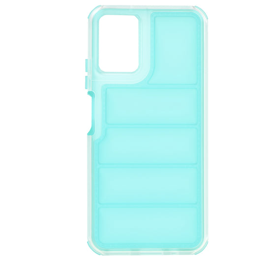 Suojakuori Motorola Moto G45 / G34:lle, Techsuit, Wave Shield, Turkoosi