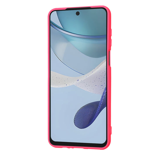 Suojakuori Motorola Moto G53:lle, Techsuit, SoftFlex, Tummanpunainen