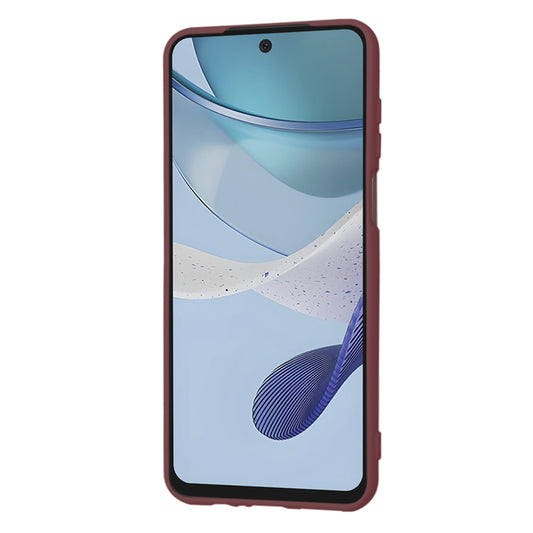 Suojakuori Motorola Moto G53:lle, Techsuit, SoftFlex, Viininpunainen