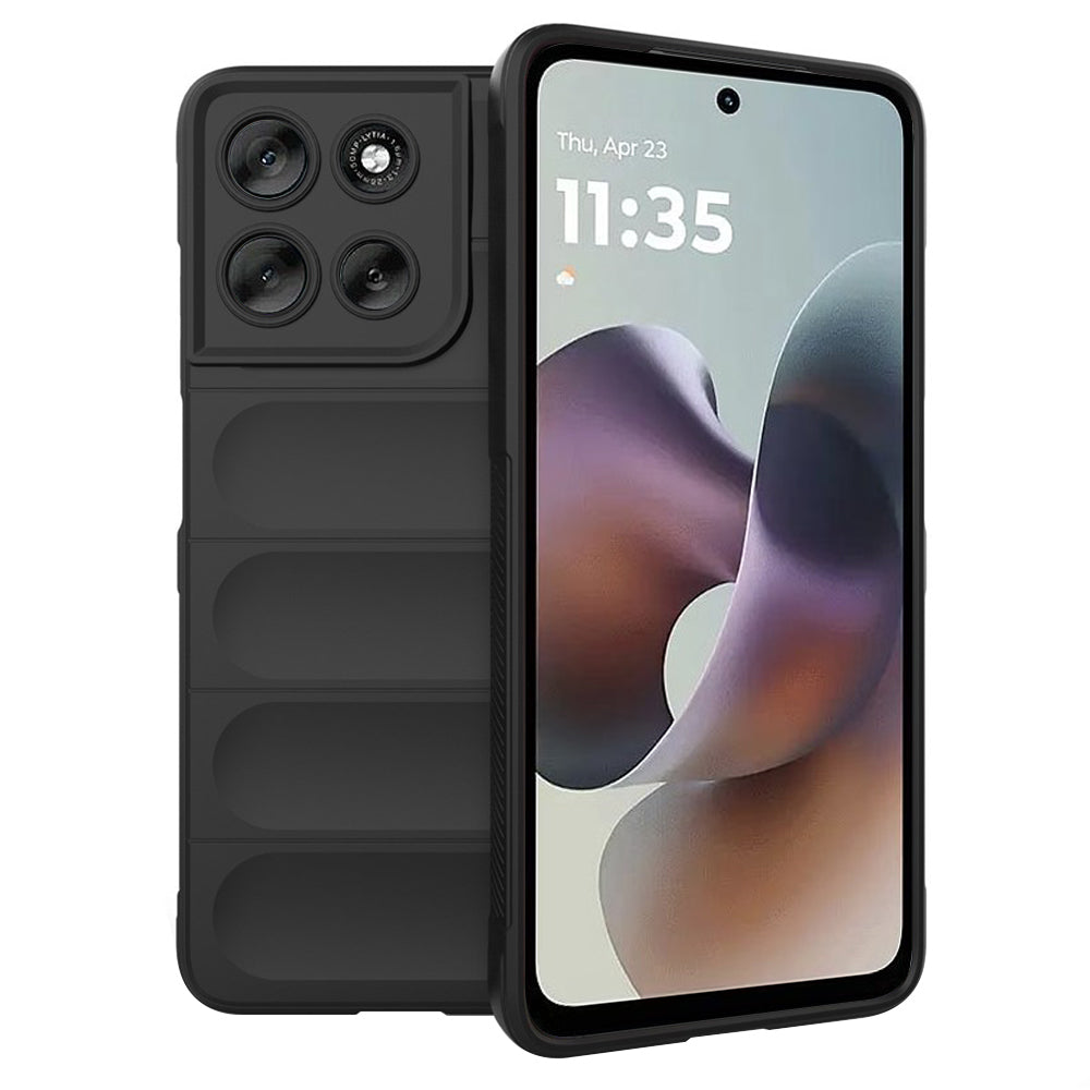 Kuori Motorola Moto G56:lle, Techsuit, Magic Shield, Musta