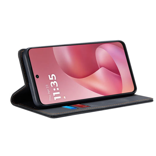 Kotelo Motorola Moto G67 Power / G57 Power, Techsuit, Confy, Musta