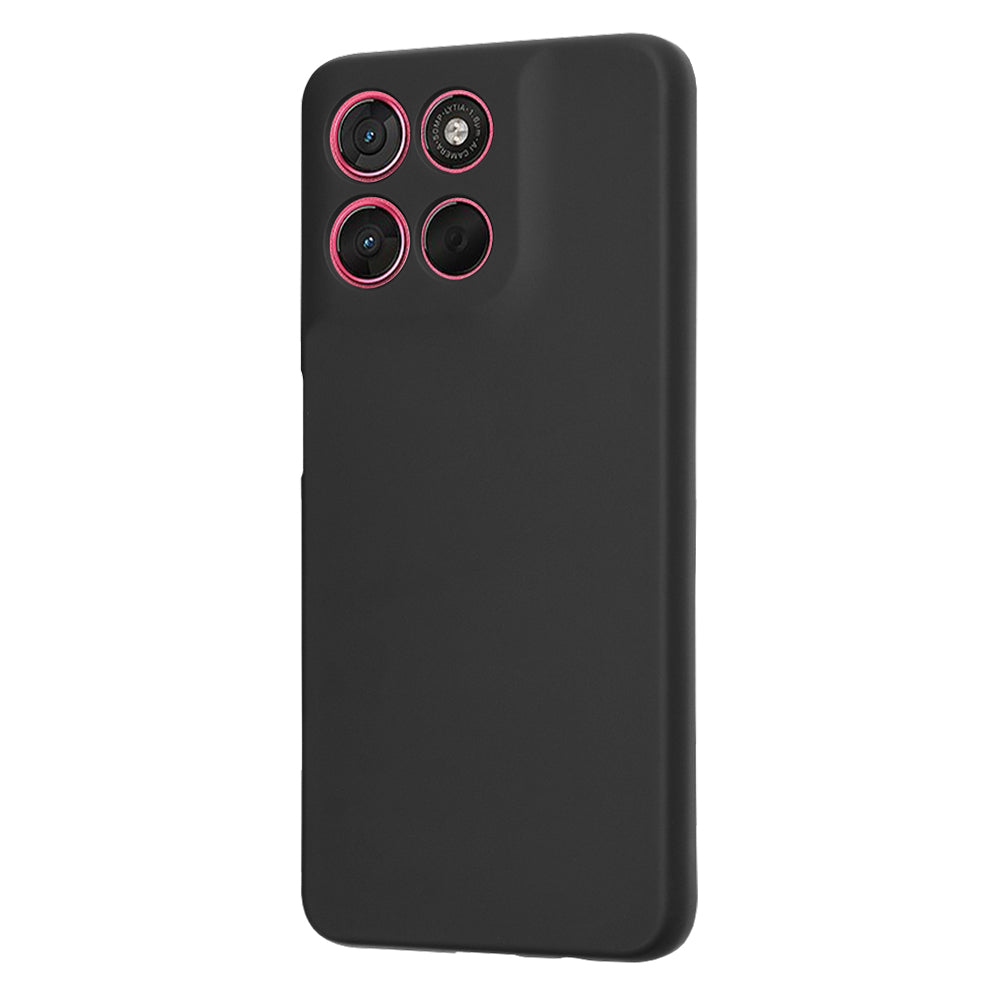 Kotelo Motorola Moto G67 Power / G57 Power, Techsuit, SoftFlex, Musta