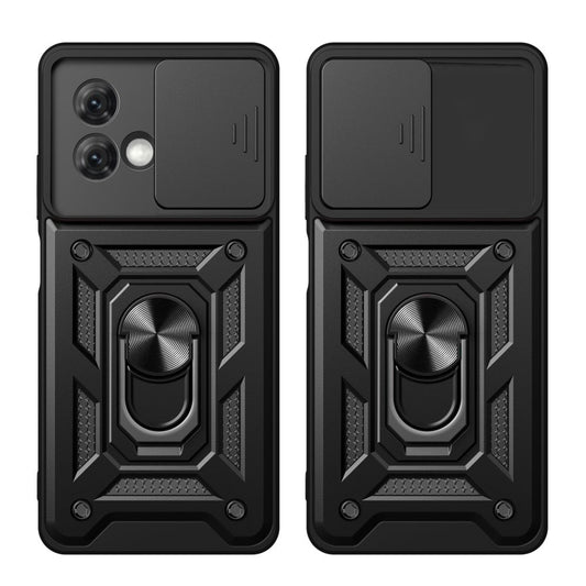 Suojakuori Motorola Moto G84:lle, Techsuit, CamShield, Musta