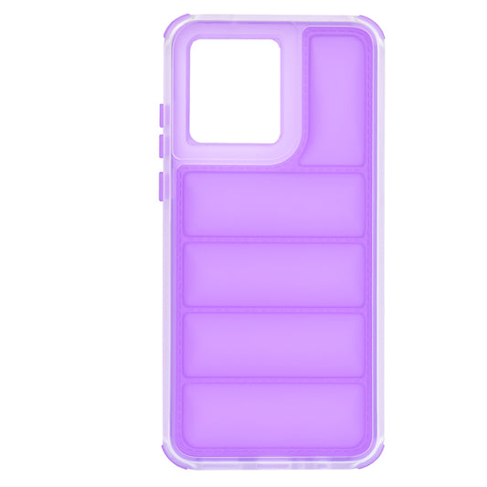 Suojakuori Motorola Moto G84:lle, Techsuit, Wave Shield, violetti